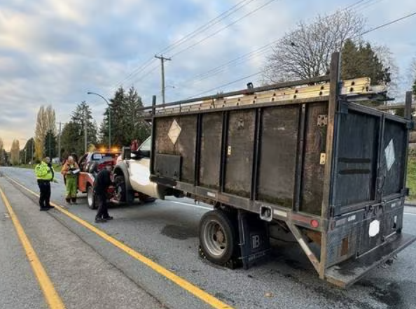 Prohibited dump-truck driver caught impersonating brother sitting right next to him: Burnaby RCMP